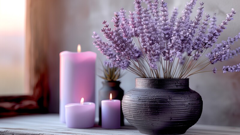 The Essence of Colourxwd light= Lavender Transforming Spaces with Color