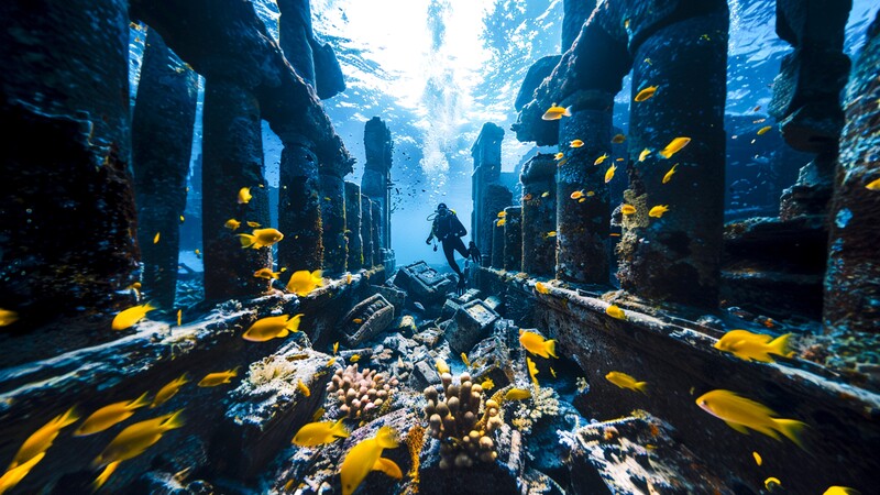 Underwater: Exploring the Underwater:3u1qizs_9ra= Ocean